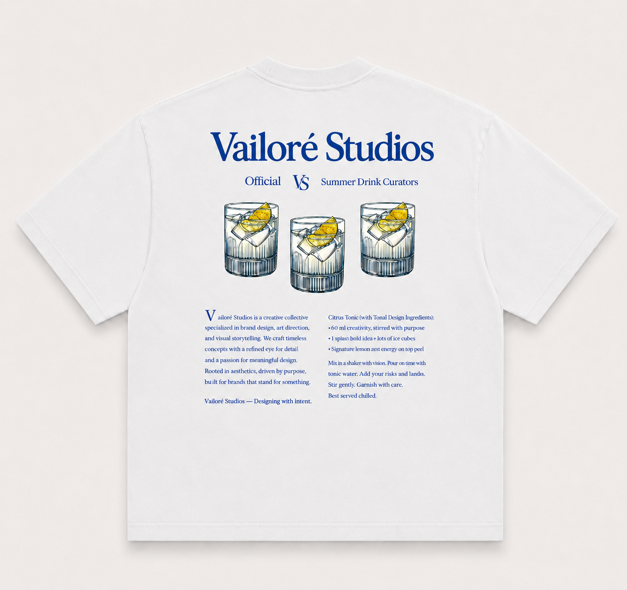 Vailoré Summer Tonic Tee