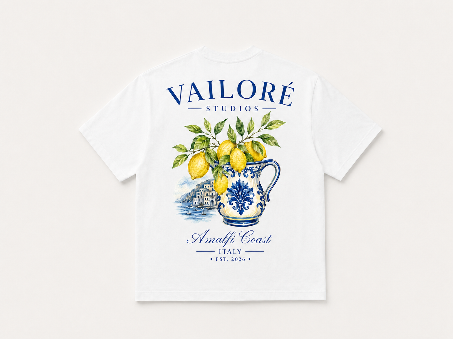 Vailoré Studios Amalfi Limone Tee